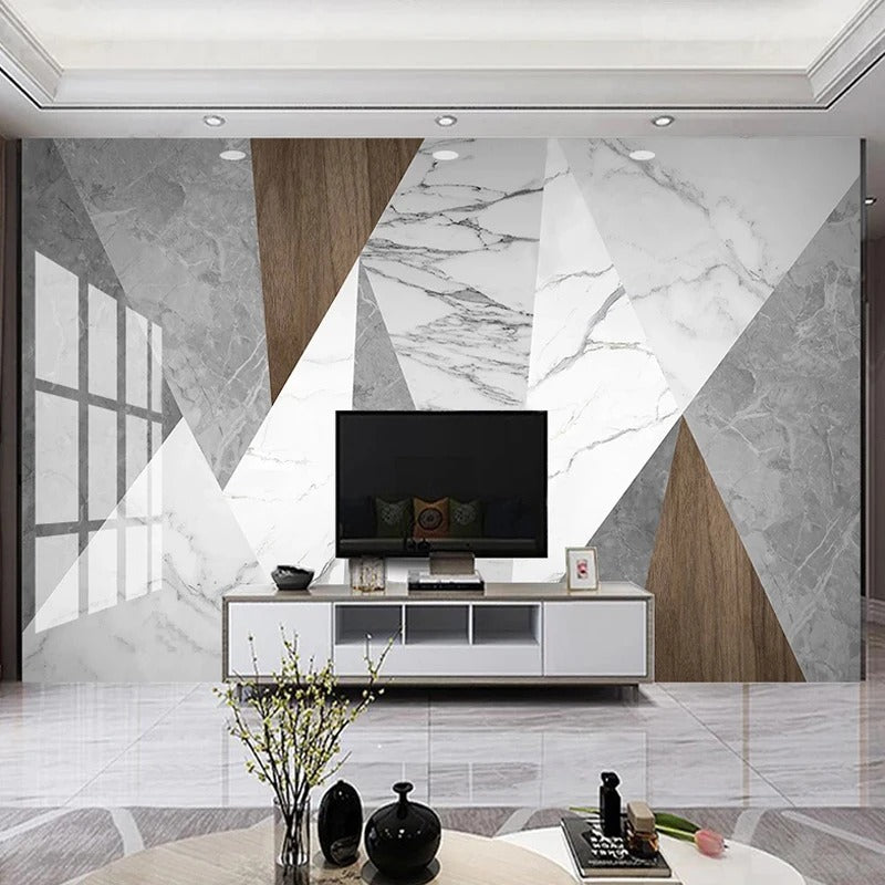 Tapeten Wohnzimmer Modern